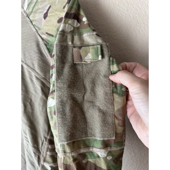 US Army Combat Camouflage Shirt Flame Resistant Multicam OCP Size Small - Picture 5 of 9